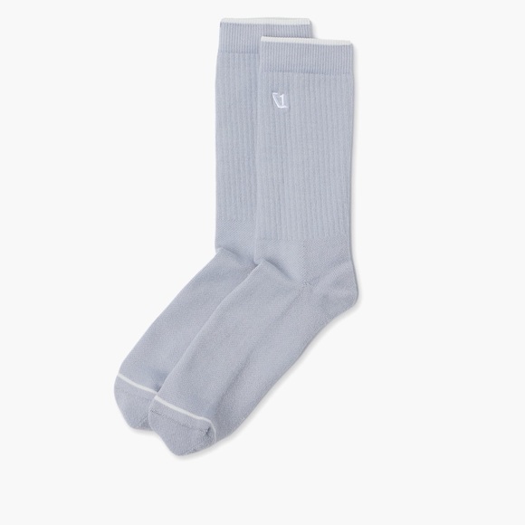 Vuori Half Crew Sock *NWT S/Platinum - Picture 3 of 5